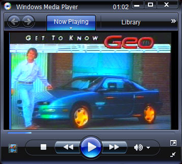 90's Geo Storm ad